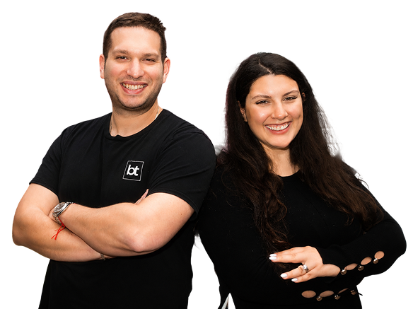 Michael K. and Betty Y., founders of BTmarketing